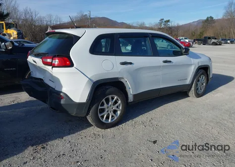 2014 Jeep Cherokee Sport из США, поврежденный, VIN 1C4PJMAB7EW209856